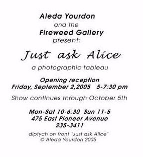 Photographic Tableau by Aleda Yordon